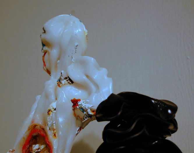 Figure Leaning(detail)