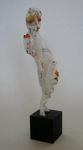 Personage with Pile of Stuff, figure alone